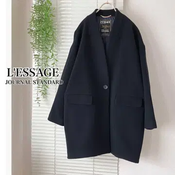 JOURNAL STANDARD 코쿤 코트 블랙