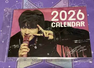 BTS 진 JIN 2026년 최신 버전 벽걸이 달력