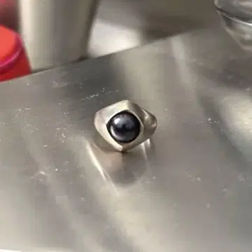 R.ALAGAN 블랙 오닉스 silver ring