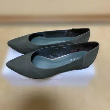 HIMIKO 스웨이드 플랫슈즈 미사용 새상품