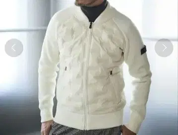 g-stage 심리스 니트 다운 프론트 다운 & 니트 콤비 블루종