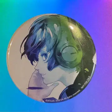 페르소나 3 댄싱 사운드 트랙 특전 캔뱃지 주인공