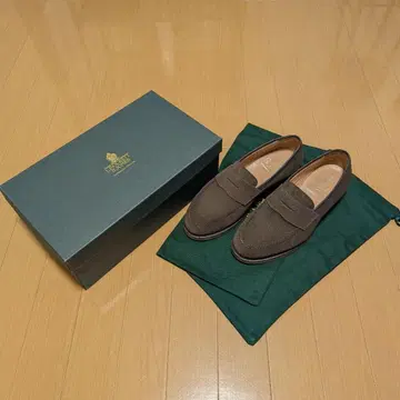 CROCKETT&JONES 브라운 로퍼 6 1/2