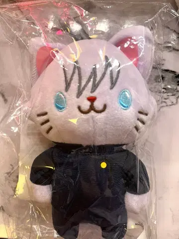 주술회전 고죠 사토루 2기 withCAT 안대 포함 봉제 인형 회옥 옥절