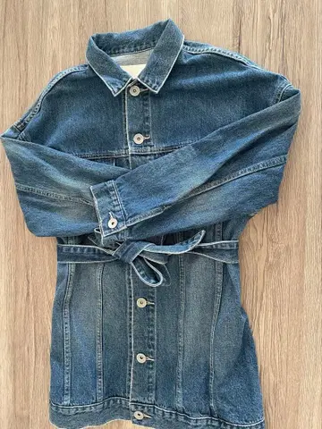 GYDA 데님 커버올 벨트 포함