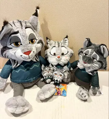 주토피아2 파우버트 BIG 봉제 인형 세트 4