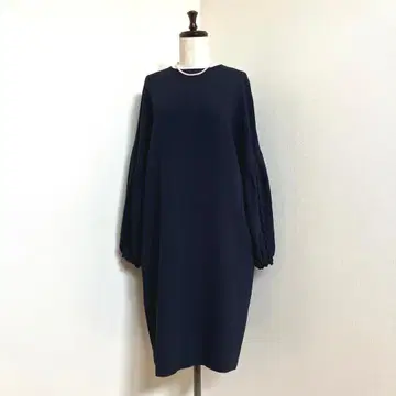 [ M 사이즈 ] ADORE 아도어 조젯 볼륨 삭 원피스