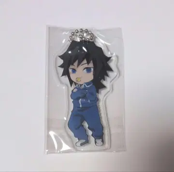 귀멸의 칼날 키메츠 학원 아크릴 키링 토미오카 기유