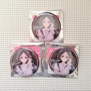 너와 아이돌 프리큐어 캔뱃지 다정하게 쇼핑 다나카 메론 3개