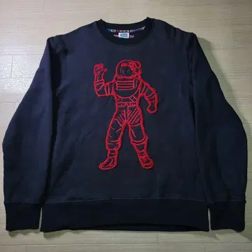 빌리어네어 보이즈 클럽 스웨트 자수 블랙 L 사이즈