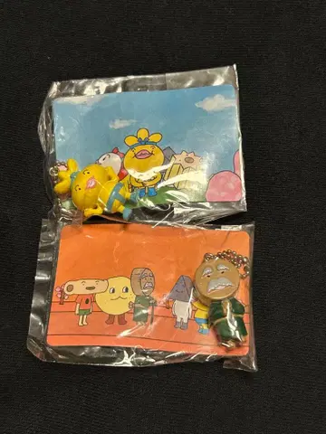 미사용 오뎅군 키링 다이콘 선생님 묶음 판매 헤이세이 레트로