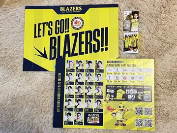 사카이 블레이저스 탄력 부채 개막 카드 모리 아이주