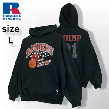 러셀 애슬레틱 맨투맨 트레이닝복 블랙 스포츠 MIX 남성 빈티지