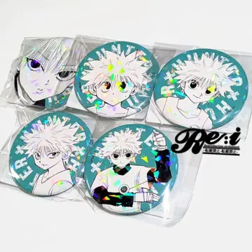 HUNTER x HUNTER 올스타 캔뱃지 키루아 5종
