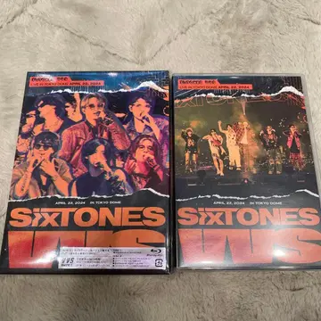 SixTONES VVS 초회반 일반ver Blu-ray