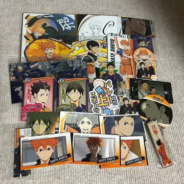 하이큐 카라스노 굿즈 세트