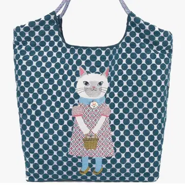 고양이 디자인 토트백 파라다이스 스즈란당