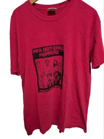 상태 A 진품 프린트 뒤틀림 렛치리 T셔츠