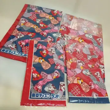 [ 미개봉 ] 도쿄 디즈니랜드 미키 미니 반다나 & 손수건 세트