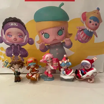 AZURA 웜 크리스마스 시리즈 피규어 5체 세트