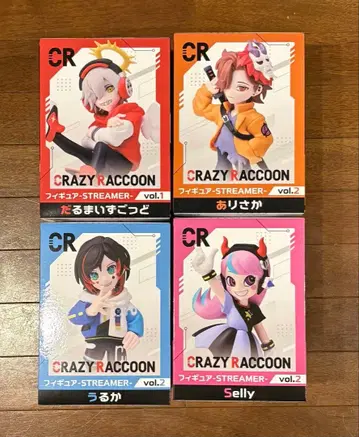 GIGO 한정판 달마이즈갓도 아리사카 우루카 Selly 피규어 4점