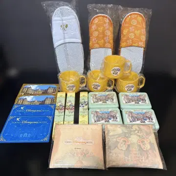 도쿄 디즈니랜드 호텔 어메니티 굿즈 세트