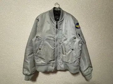 SPIEWAK MA-1 플라이트 자켓 실버 90s 00s