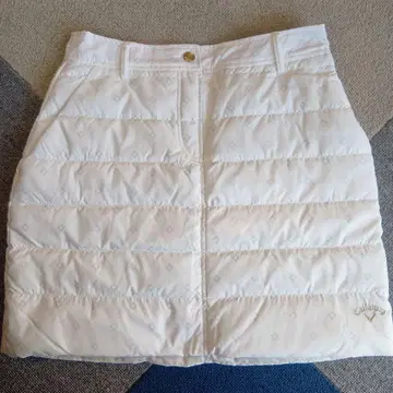 캘러웨이 Callaway 다운 스커트 화이트