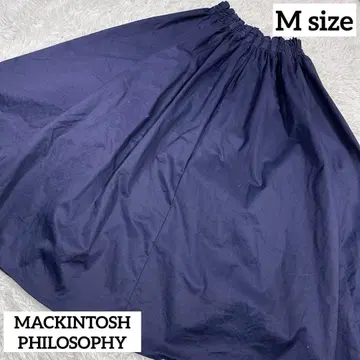 MACKINTOSH PHILOSOPHY 롱 스커트 맥시 길이 플레어 M