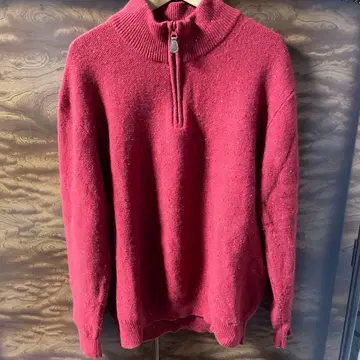 Jos. A. Bank 하프 지퍼 니트 XL 빨간색