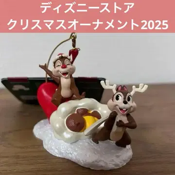 디즈니 스토어 칩과 데일 크리스마스 오너먼트 칩 & 데일