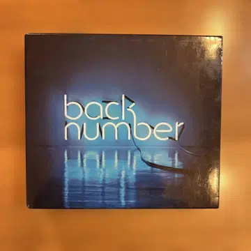 back number 앙코르 초회 한정판 A