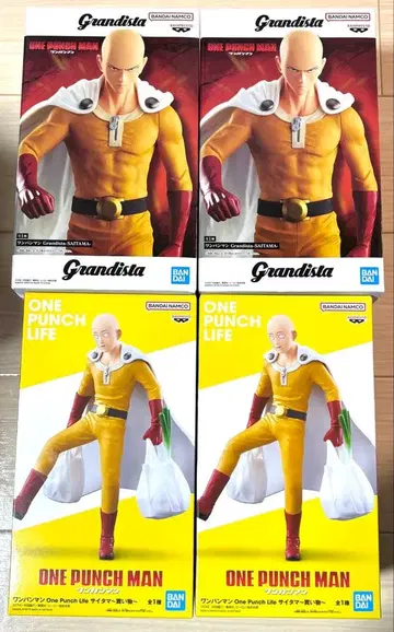 원펀맨 사이타마 피규어 4체 세트