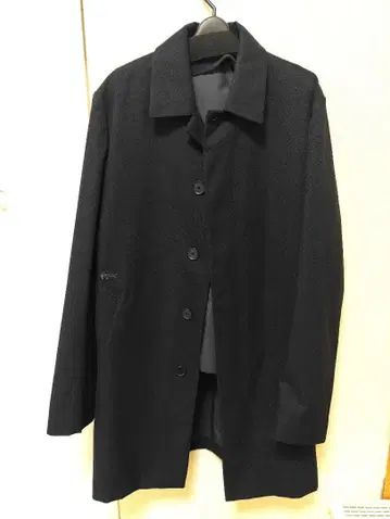 LACOSTE 스텐카라 코트 블랙 US M