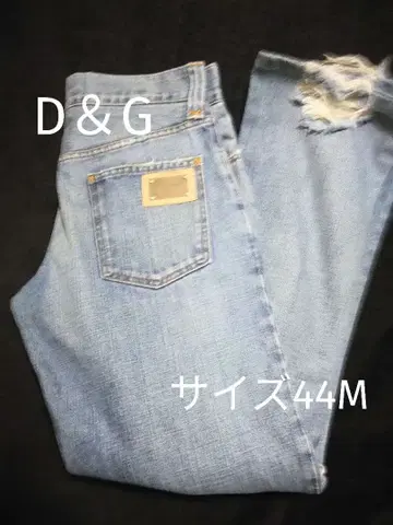 돌체앤가바나 이탈리아제 데미지 진 블루 44