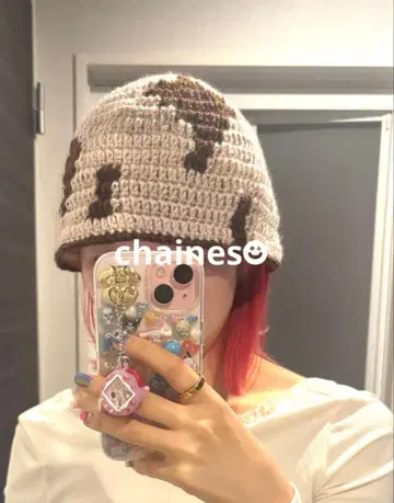 크러셔 모자 크로셰 모자 니트 모자 비니 핸드메이드 크로 셰 뜨개질