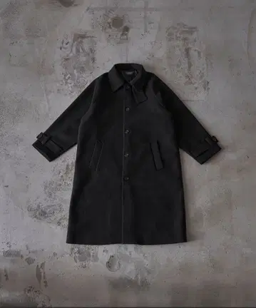 CLEL 테크 멜톤 루즈 스텐카라 코트