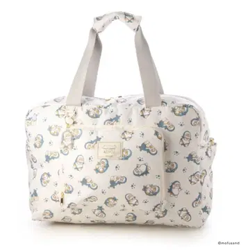 motusand 펭귄 패턴 보스턴 백