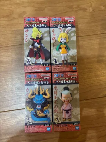 원피스 와노쿠니 오니가시마편 3 월드 컬렉션 피규어