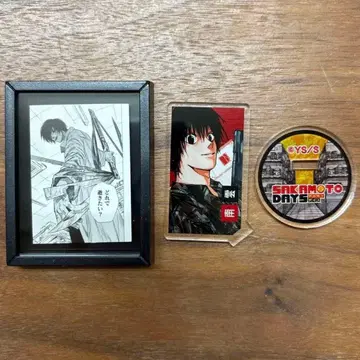 나구모 시계 부품 컬렉션 아크릴 캐릭터 컬렉션 점프샵 사카모토 데이즈