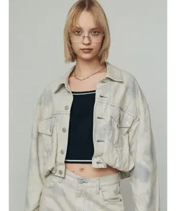 EMODA 벌룬 컴팩트 데님 블루종