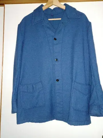 VINTAGE 그리스군 호스피탈 울 자켓