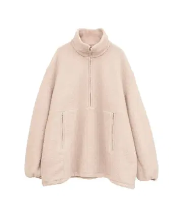 CLANE 택 포함 새상품 SLIVER HALF ZIP TOPS