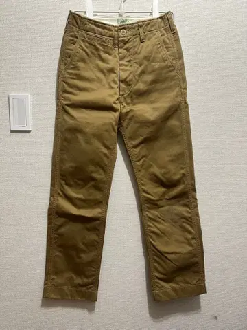 THE REAL McCOY's 더 리얼 맥코이 치노 팬츠 S