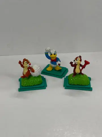 칩과 데일 도널드 덕 피규어 세트 골프