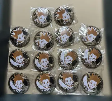 HUNTER x HUNTER 조각 시리즈 곤 중국 한정판 캔뱃지 세트