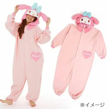 My Melody 후드 부착 룸웨어 XL