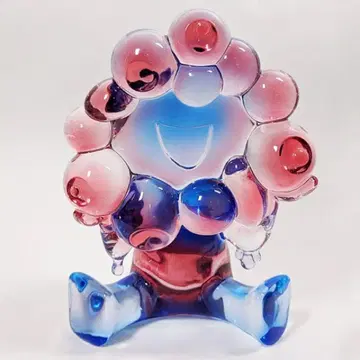 [ 미개봉 새상품 ] 미야쿠미야쿠 클리어 피규어 레드 x 블루 만박