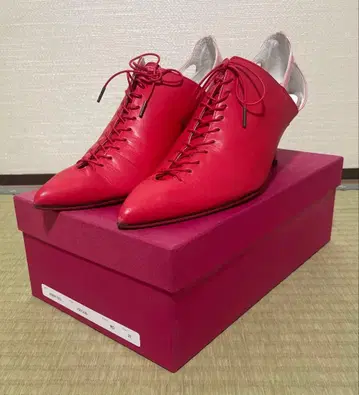 Sellenatela LOULOU 빨간색 하이힐 펌프스 37