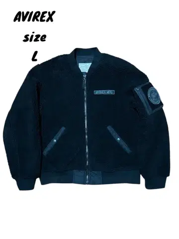 AVIREX 아비렉스 보아 플리스 MA-1 봄버 자켓